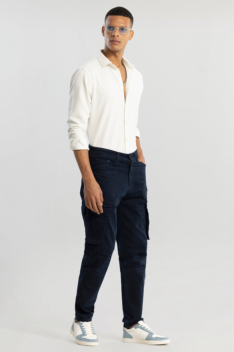 Kyubic Navy Cargo Pant