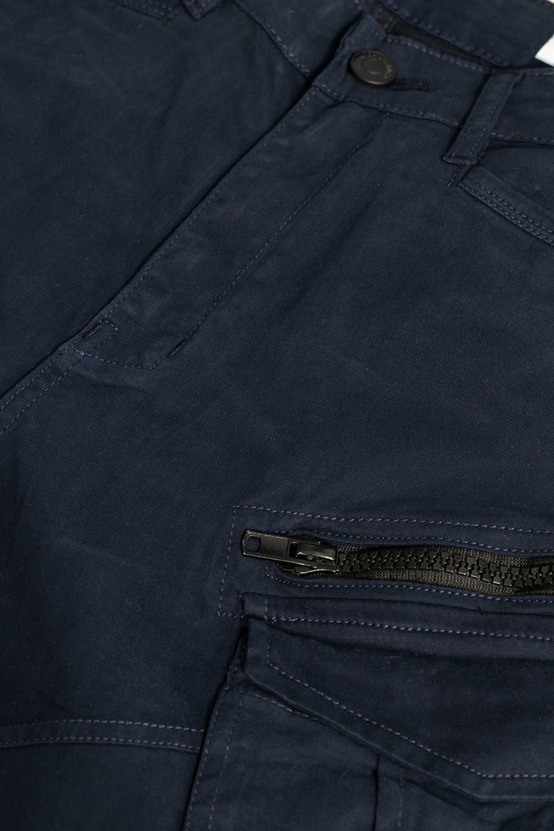 Kyubic Navy Cargo Pant