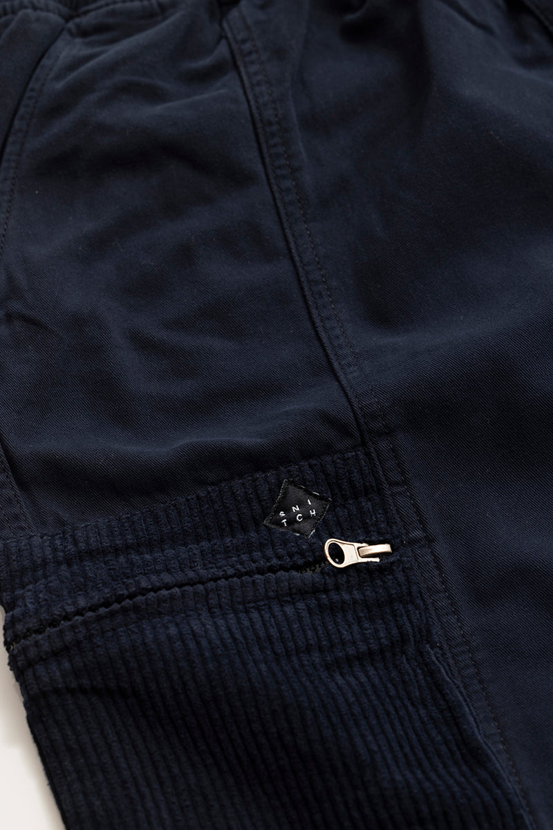 Korean Style Navy Cargo Pant