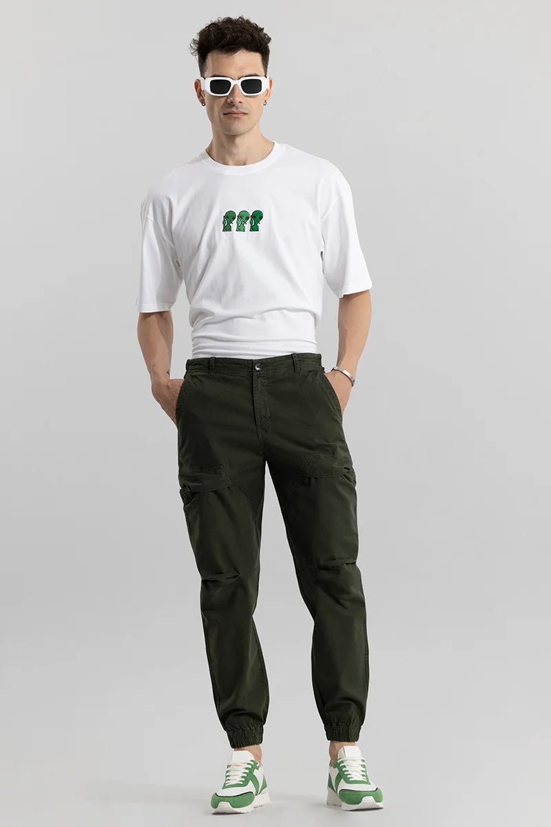 Kyubic Olive Cargo Pant