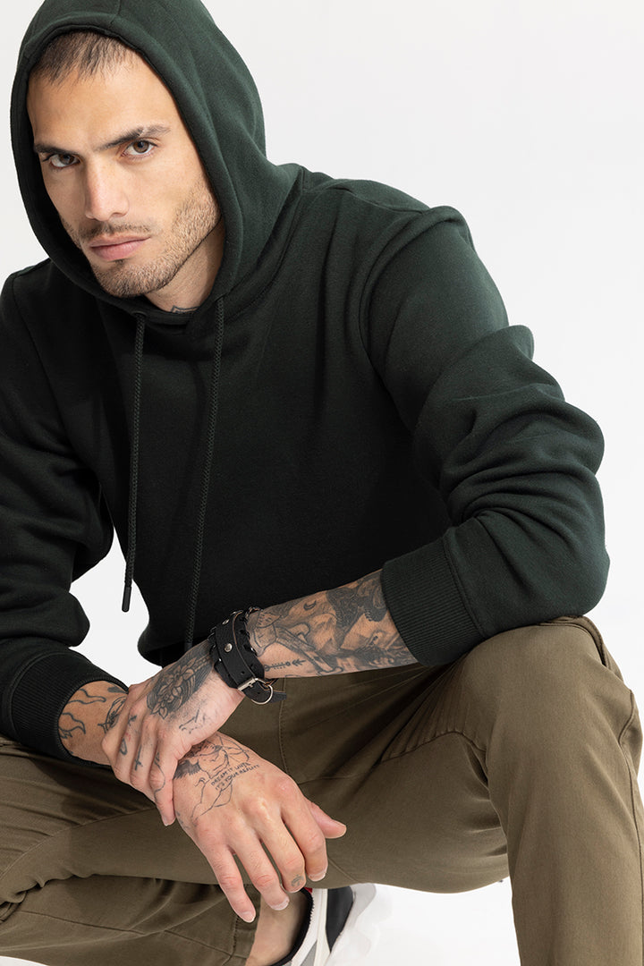 Glinter Olive Hoodie