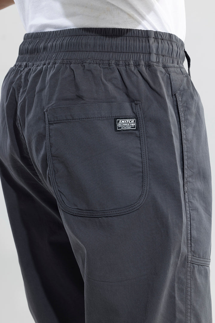 Buy Men's Slayer Anchor Grey Cargo Pant Online | SNITCH