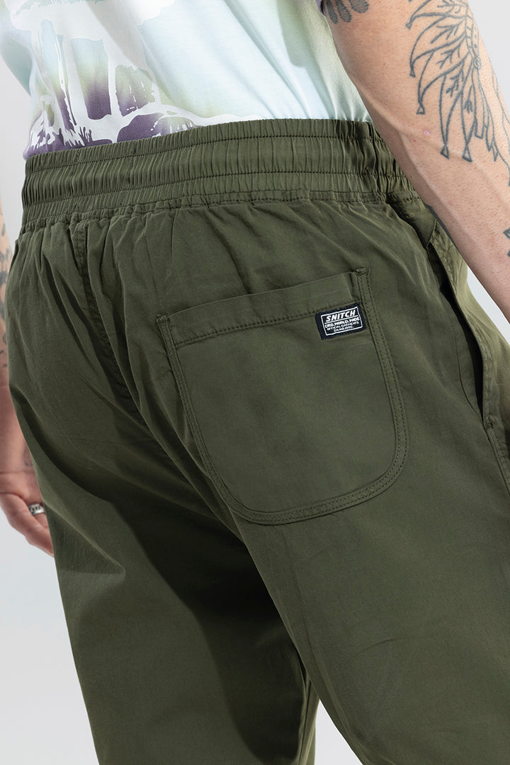 Slayer Green Cargo Pant