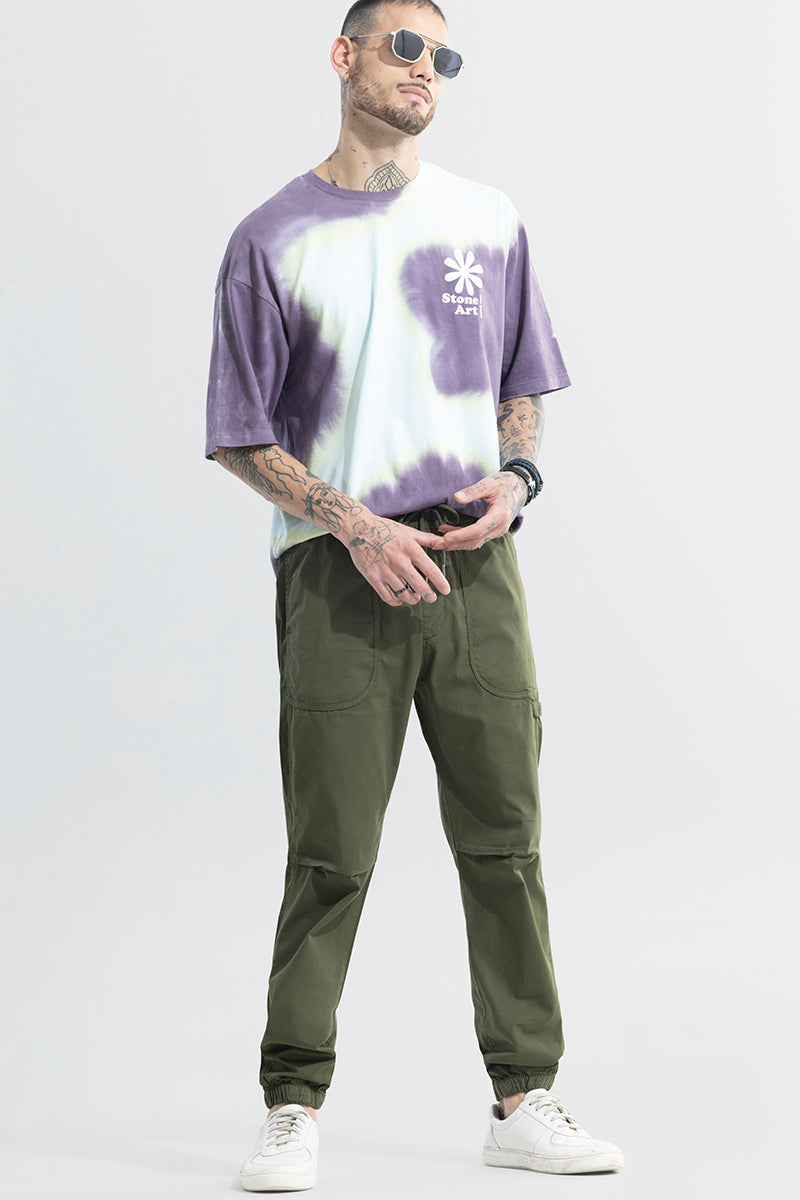 Slayer Green Cargo Pant