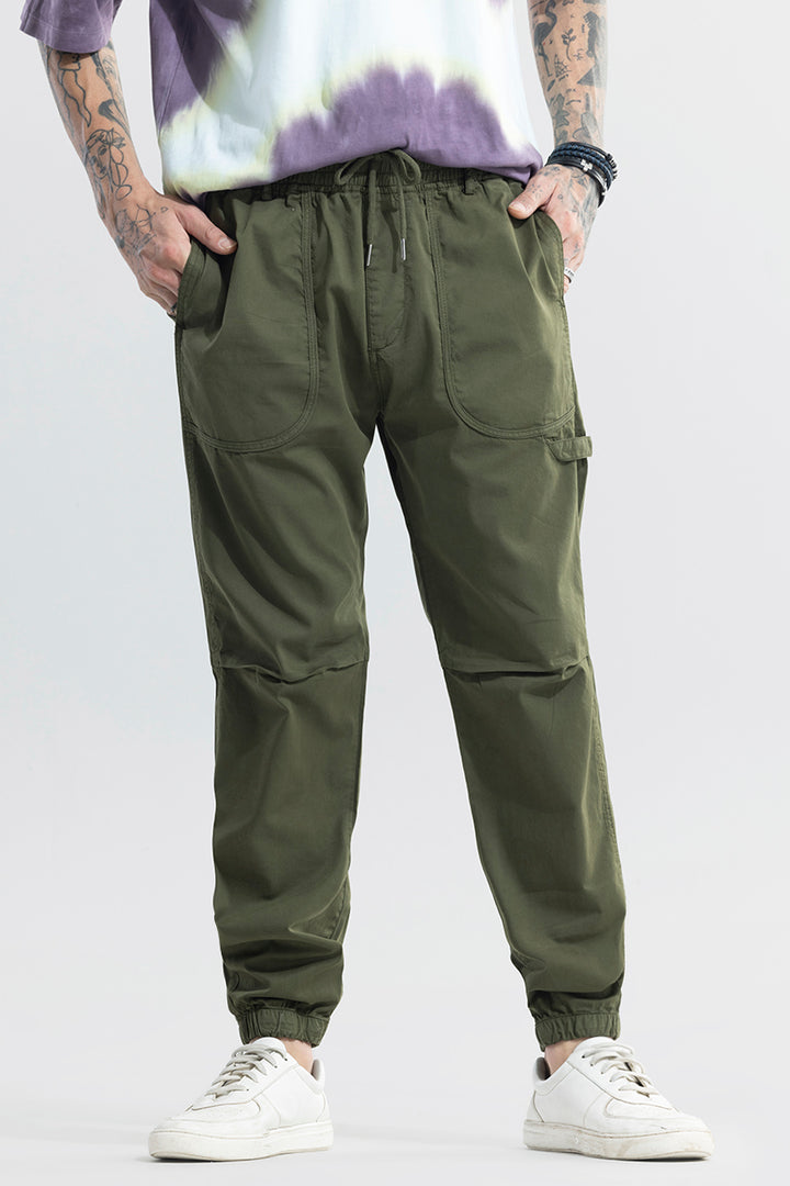 Slayer Green Cargo Pant