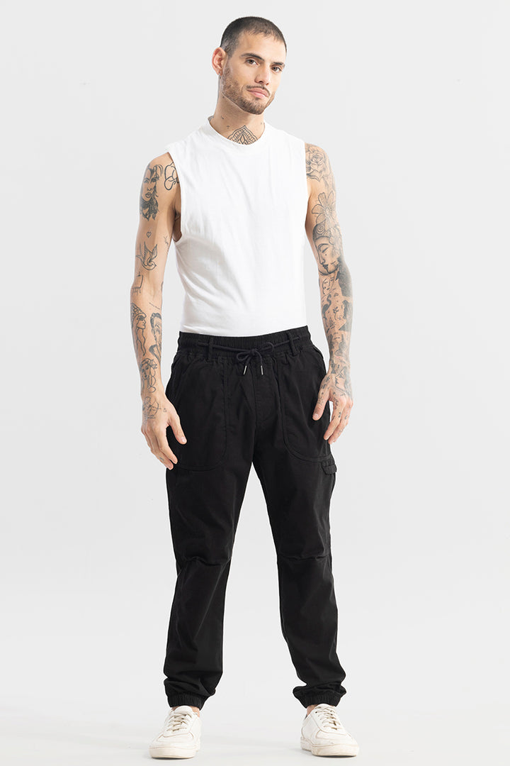 Slayer Black Cargo Pant