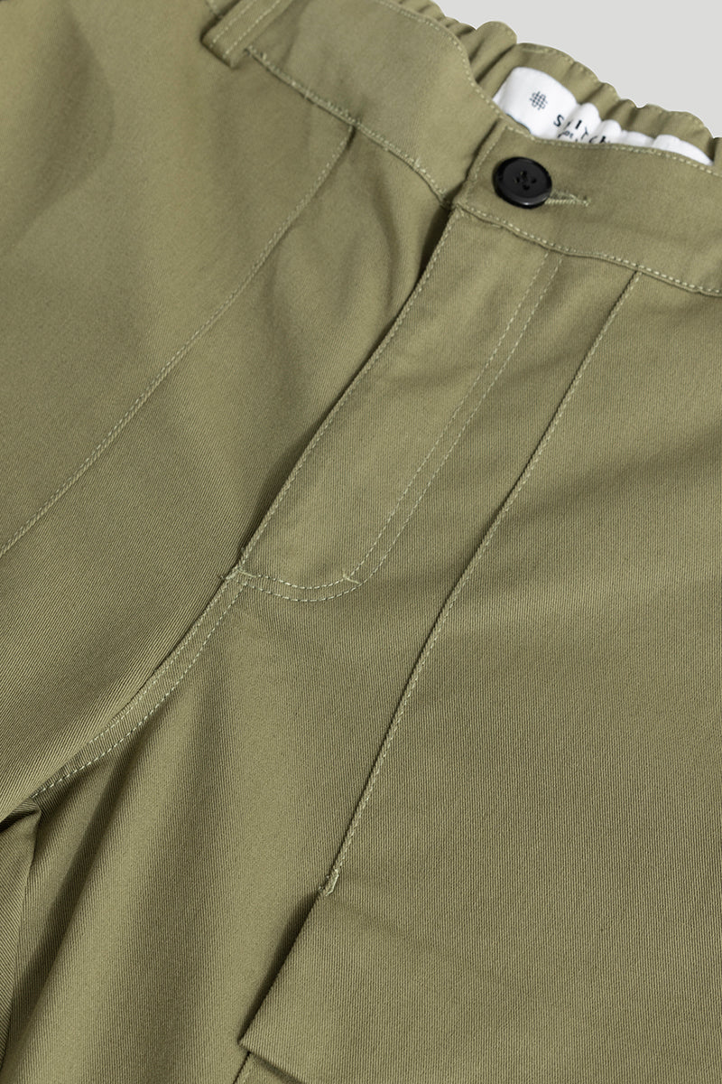 Rustic Green Cargo Pant