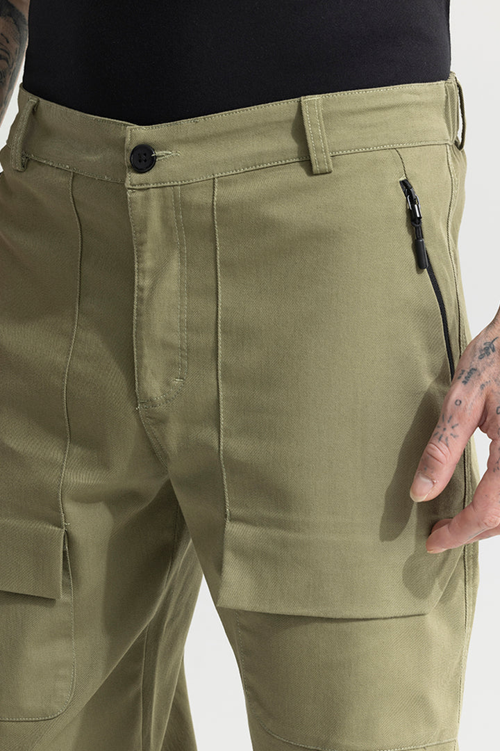 Rustic Green Cargo Pant