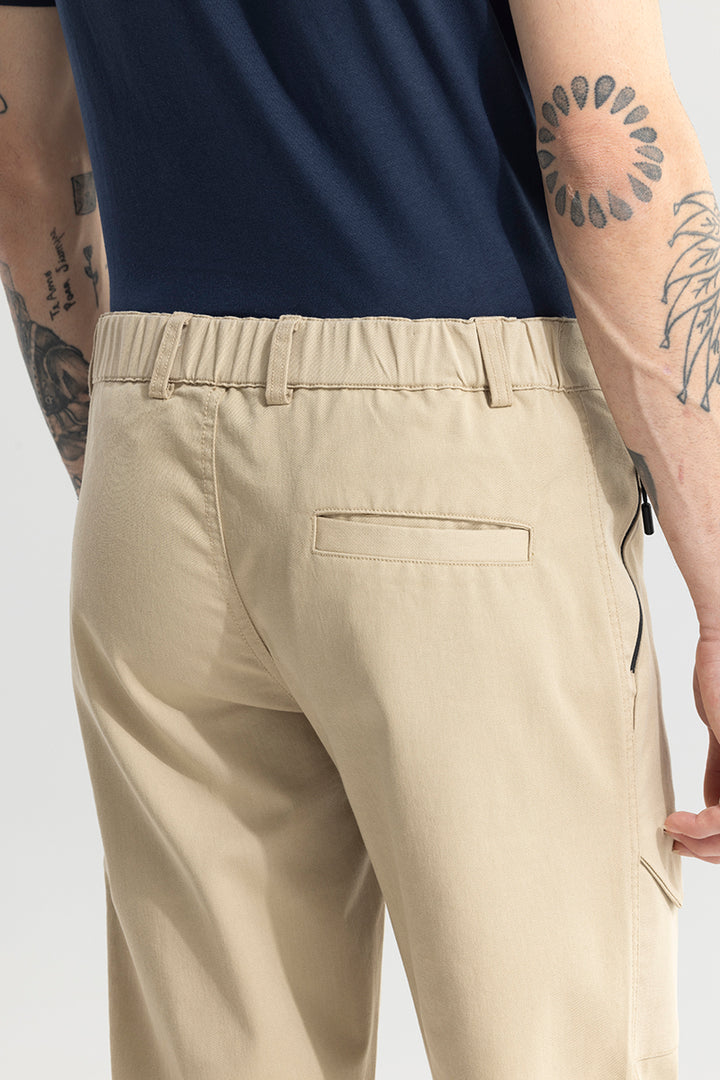 Rustic Cream Cargo Pant