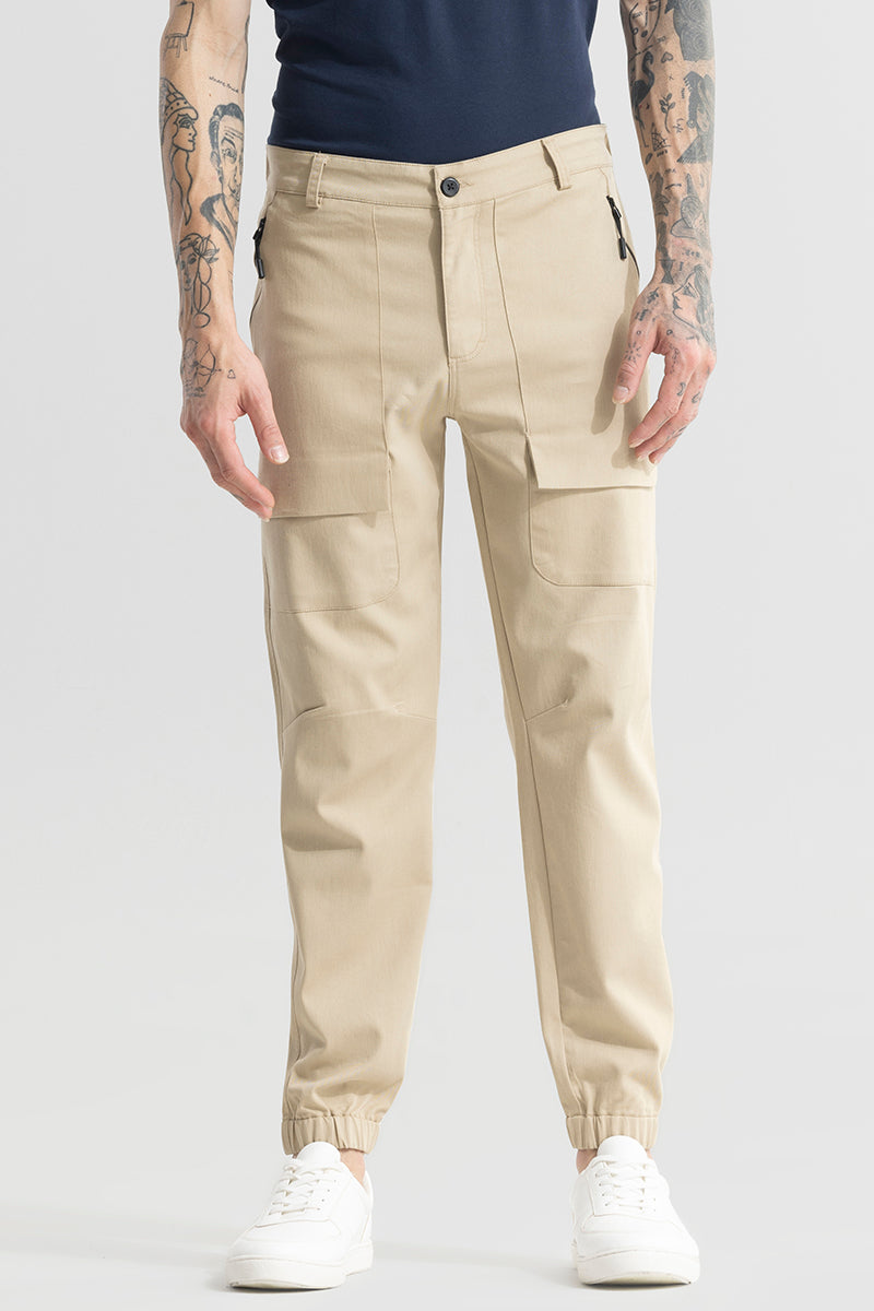 Rustic Cream Cargo Pant