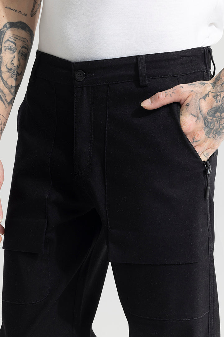 Rustic Black Cargo Pant