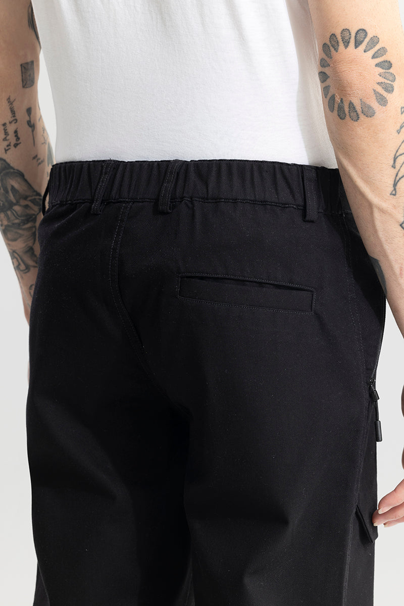 Rustic Black Cargo Pant