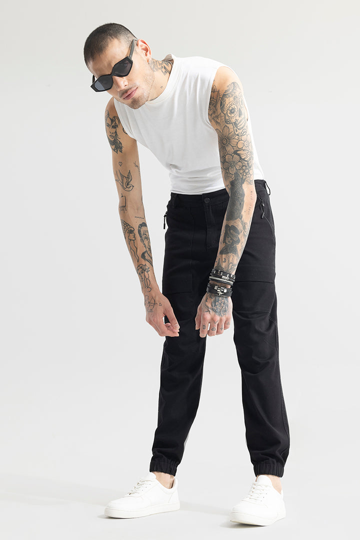 Rustic Black Cargo Pant