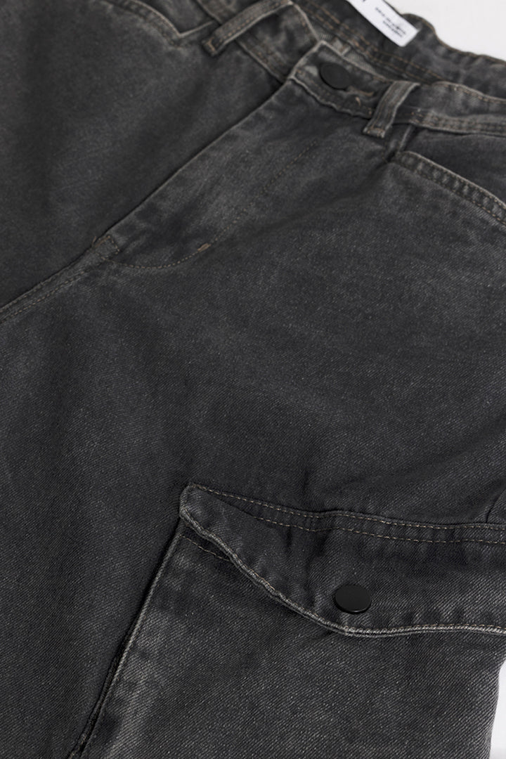 Celestial Charcoal Grey Clean Look Jeans