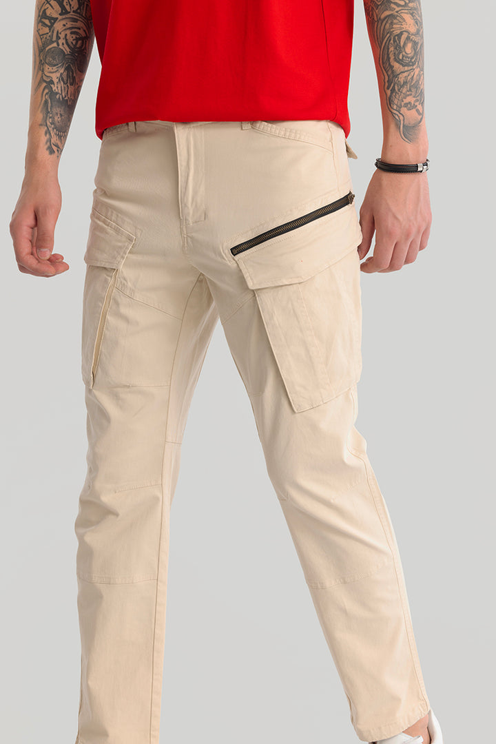 Tyke Pro Cream Cargo Pant