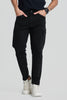 Black Slim Fit Cargo Pants