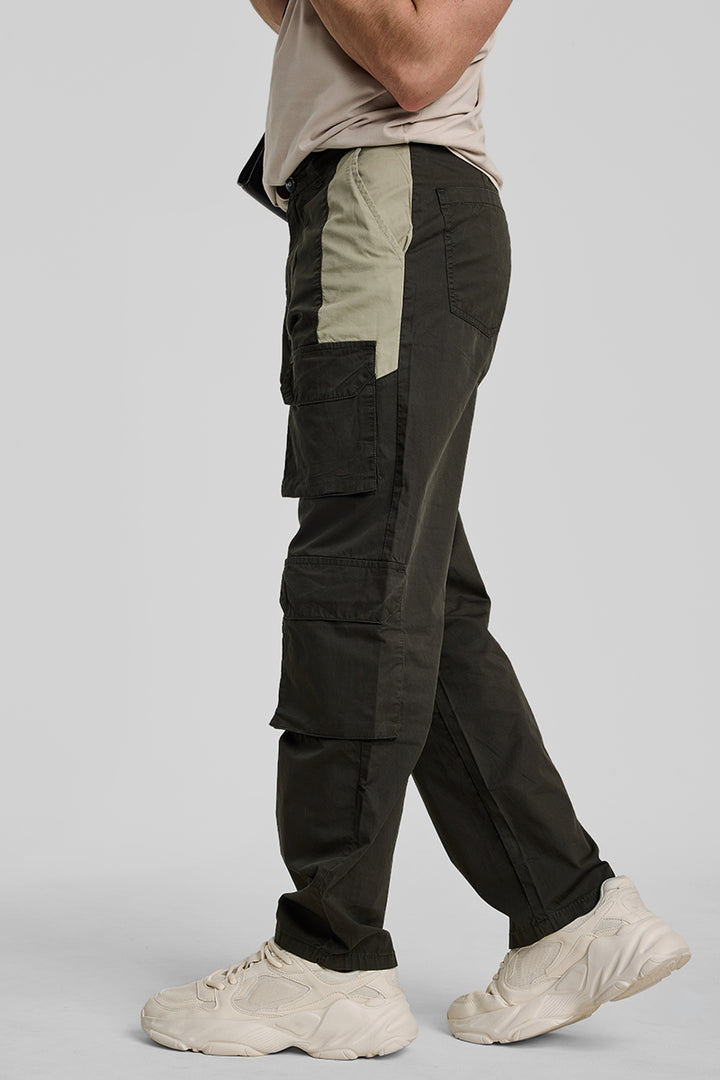 Olive Patch Pocket Cargo Pants