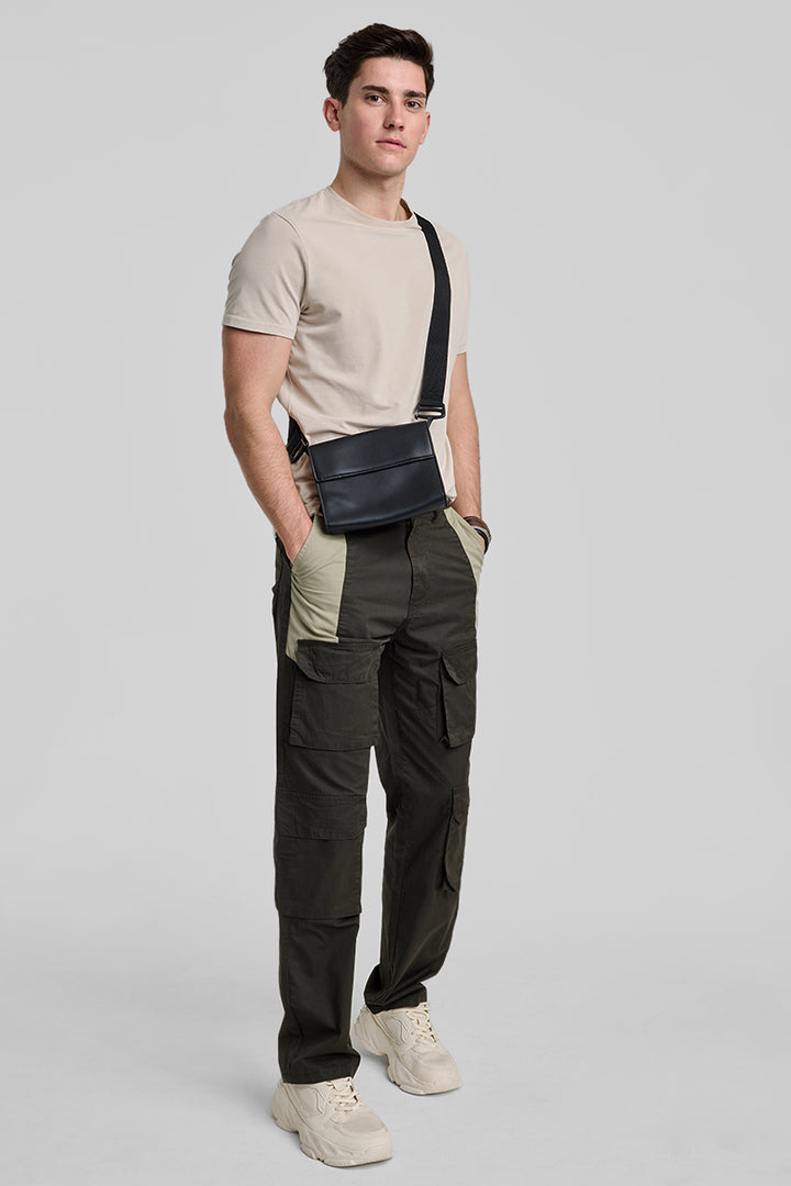 Olive Patch Pocket Cargo Pants