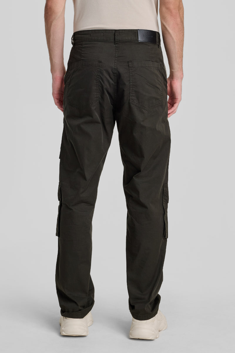 Olive Patch Pocket Cargo Pants