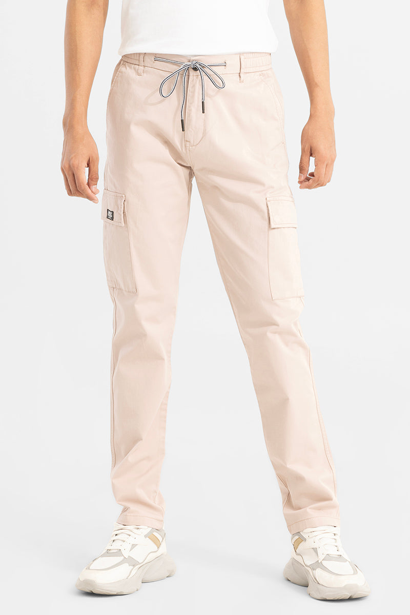 Stark Pastel Pink Cargo Pant