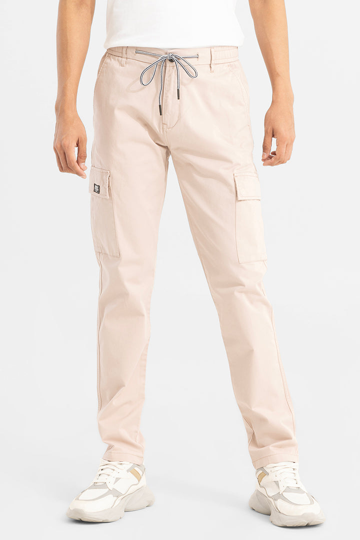 Stark Pastel Pink Cargo Pant