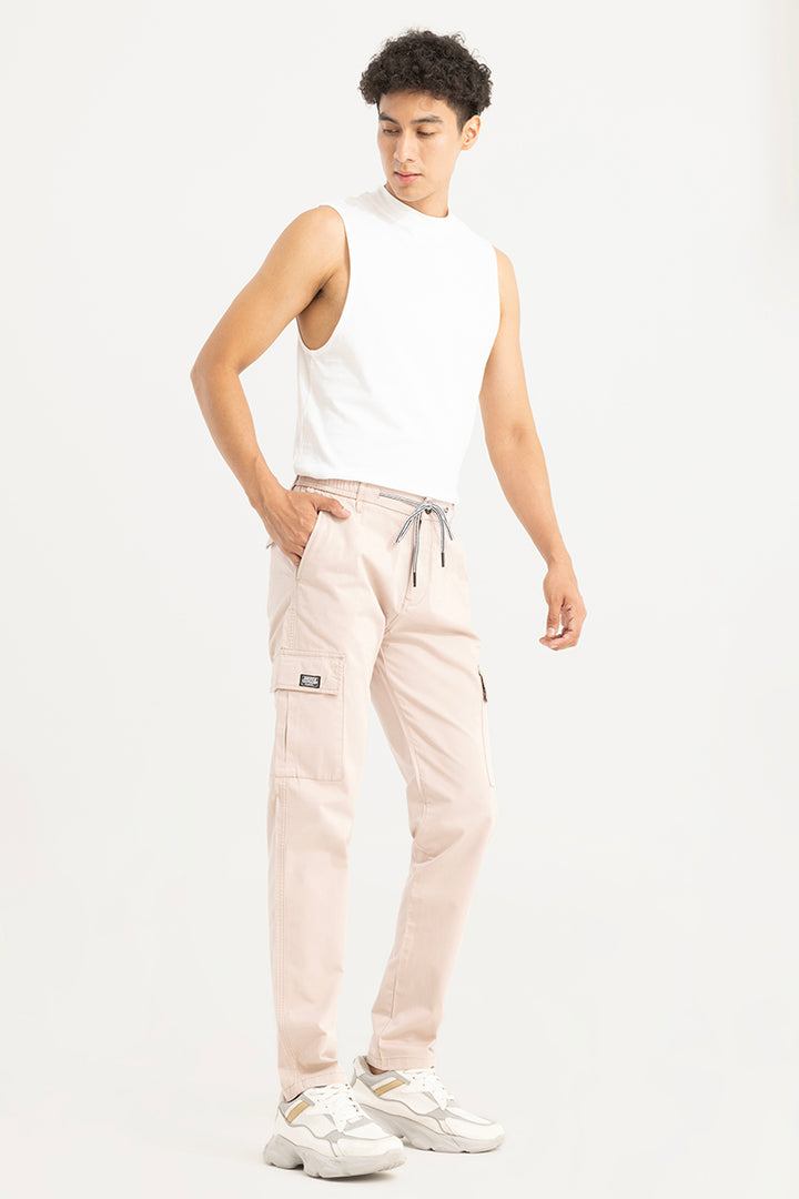 Stark Pastel Pink Cargo Pant