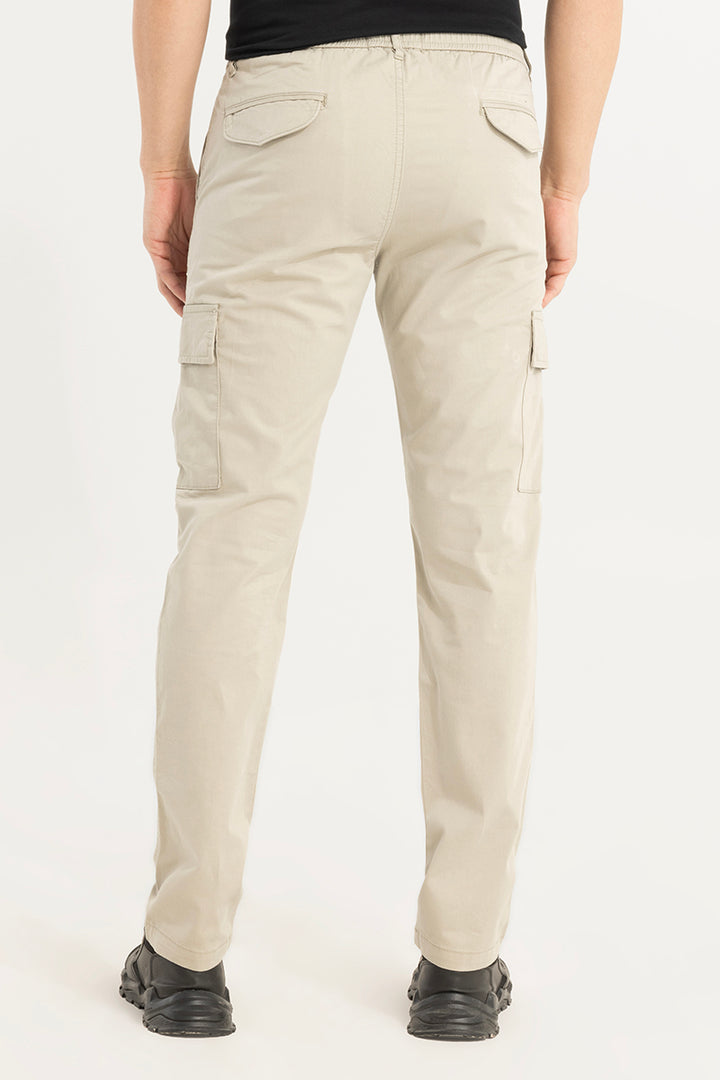 Stark Pastel Ivory Cargo Pant