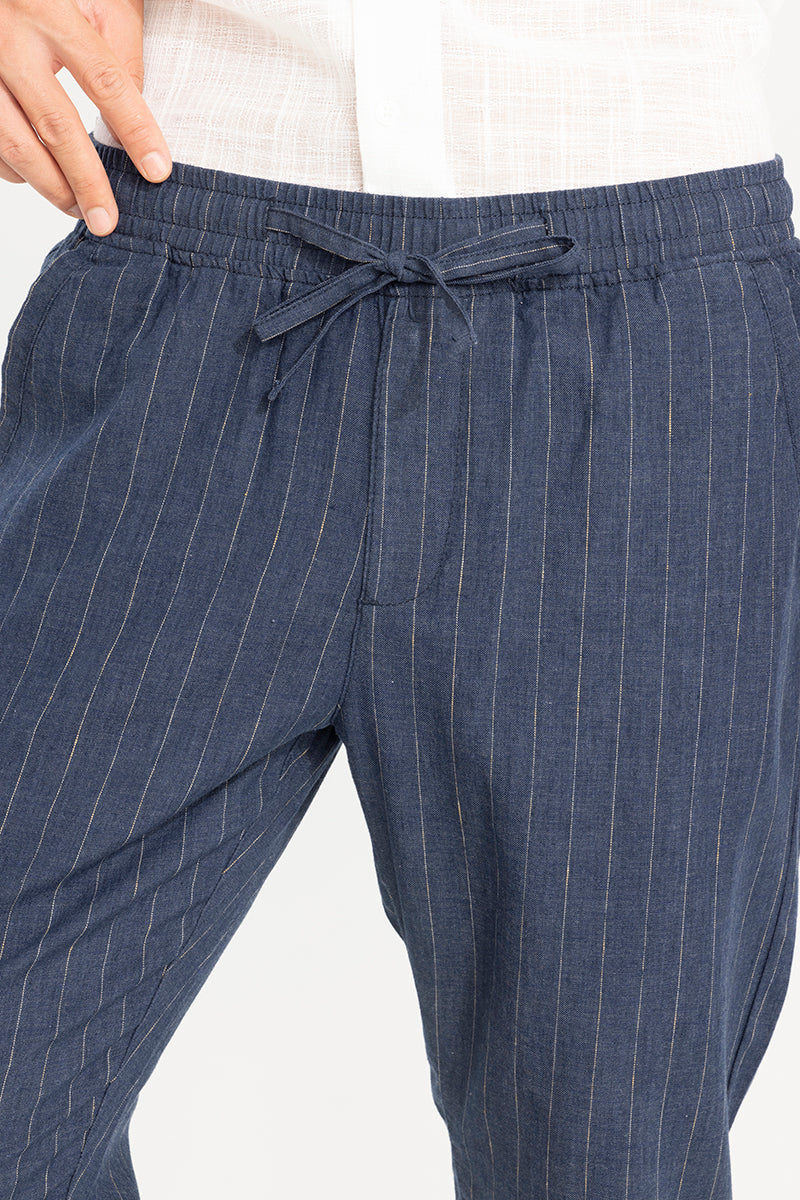 Just Relax Ash Blue Linen Pants – Shop the Mint