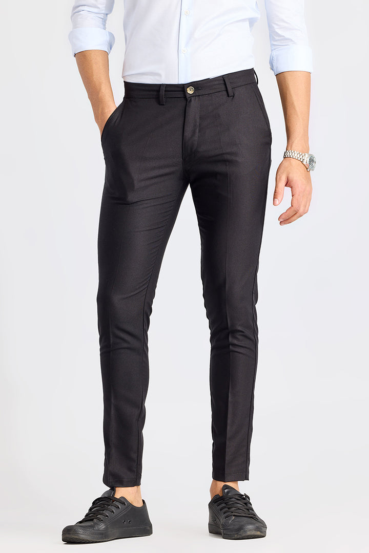 Poineer Glossy Black Trouser