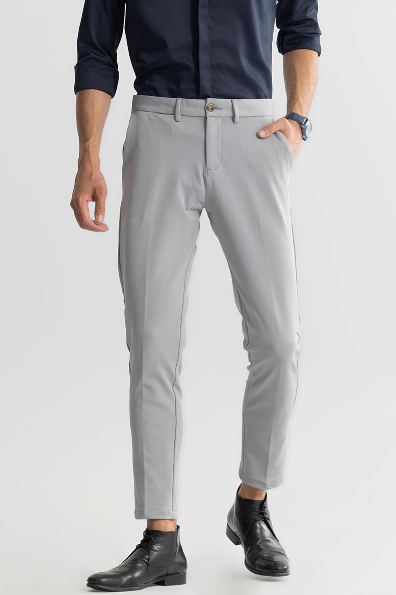 Suit Trousers For Men- Black & Ash - 2pcs | Konga Online Shopping