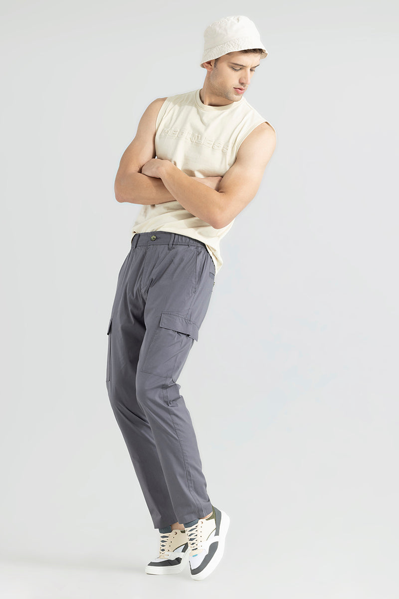 Everett Grey Cargo Pant