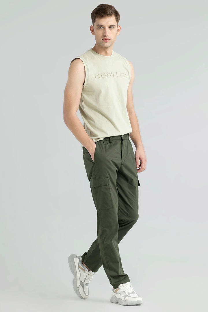 Everett Olive Cargo Pant