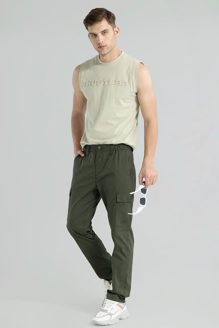 Everett Olive Cargo Pant