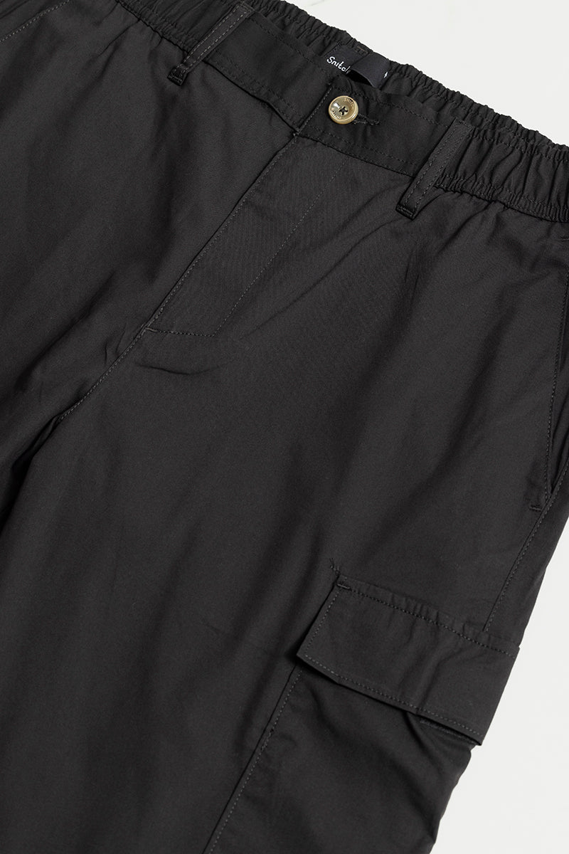 Everett Black Cargo Pant