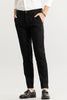 Rigor Black Formal Trousers