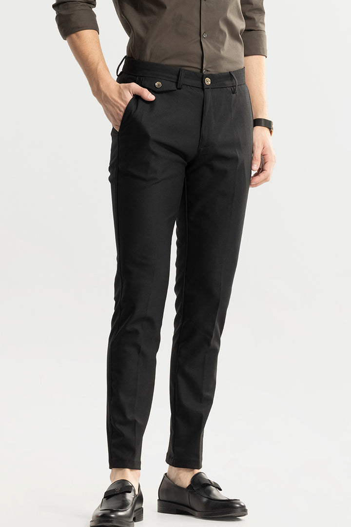 Joaquin Black Trouser