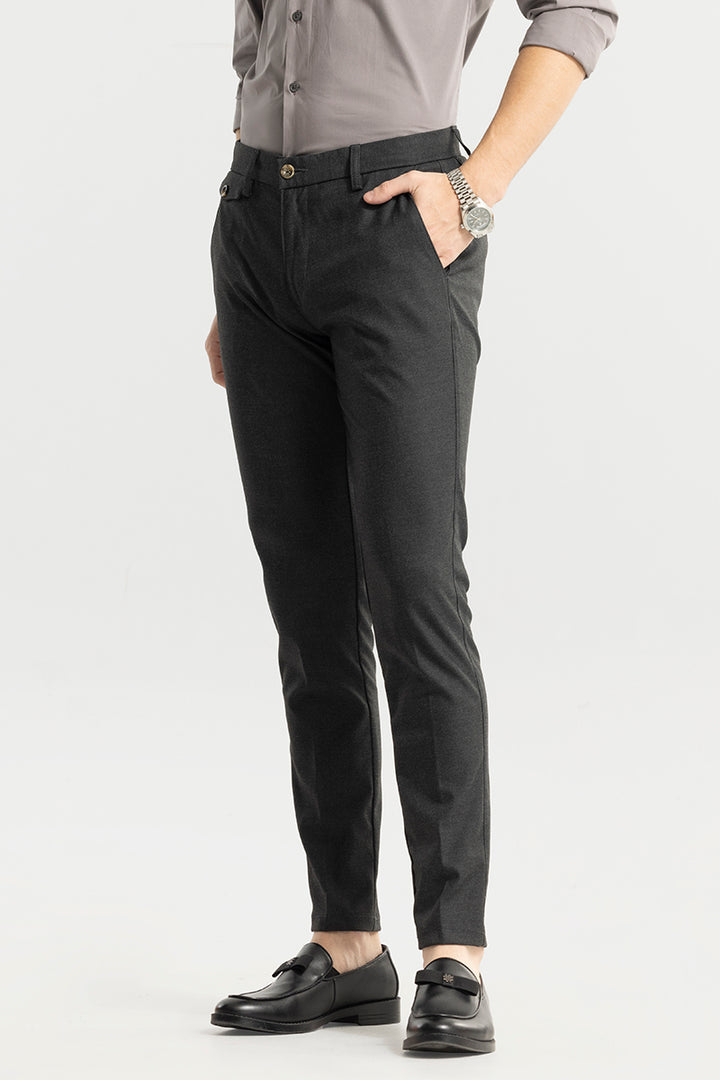 Joaquin Stone Black Trouser