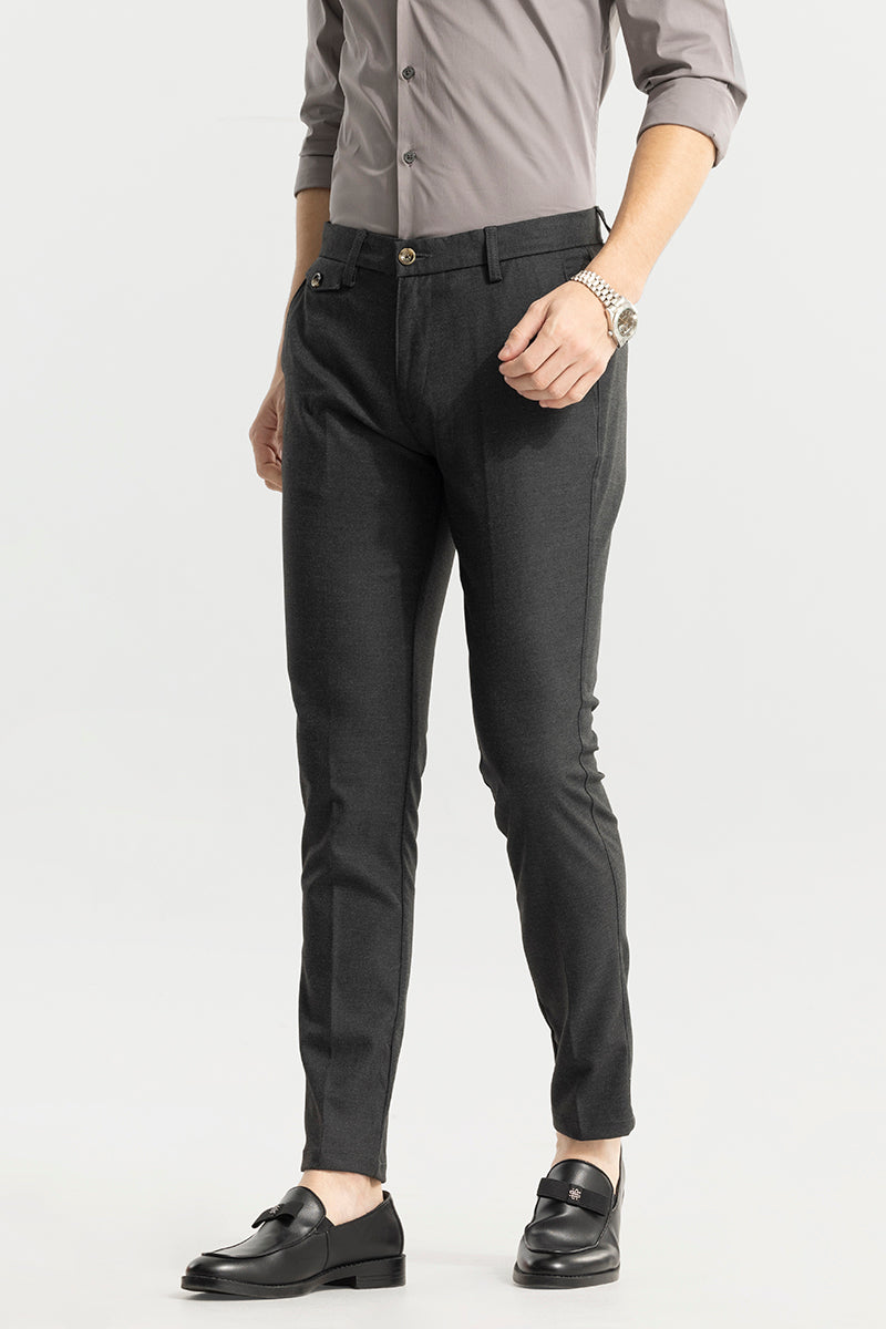 Joaquin Stone Black Trouser