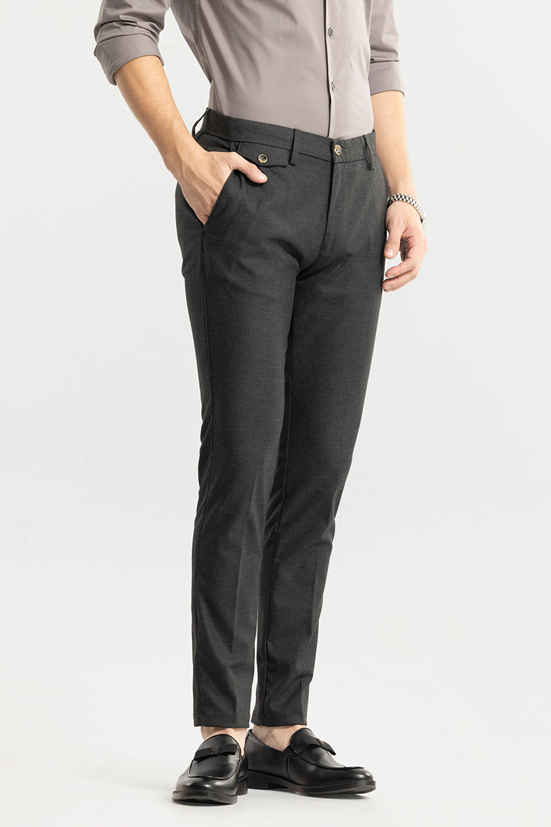 Joaquin Stone Black Trouser