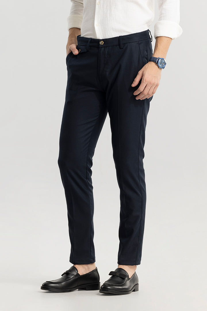 Joaquin Navy Trouser