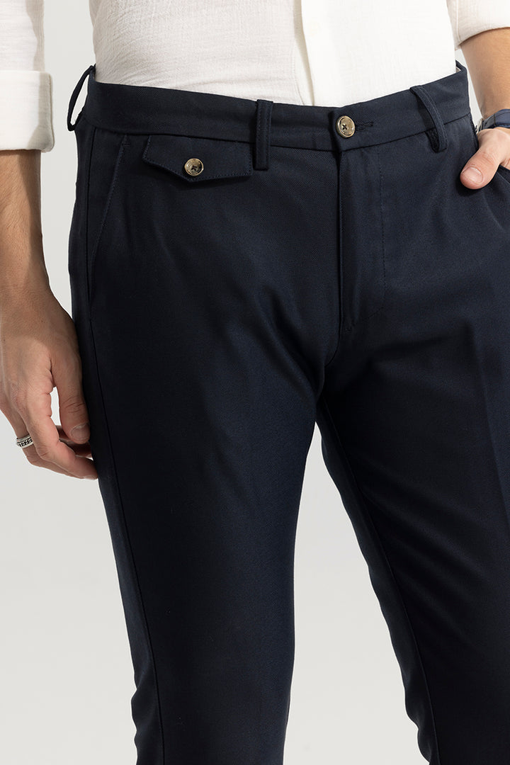 Joaquin Navy Trouser