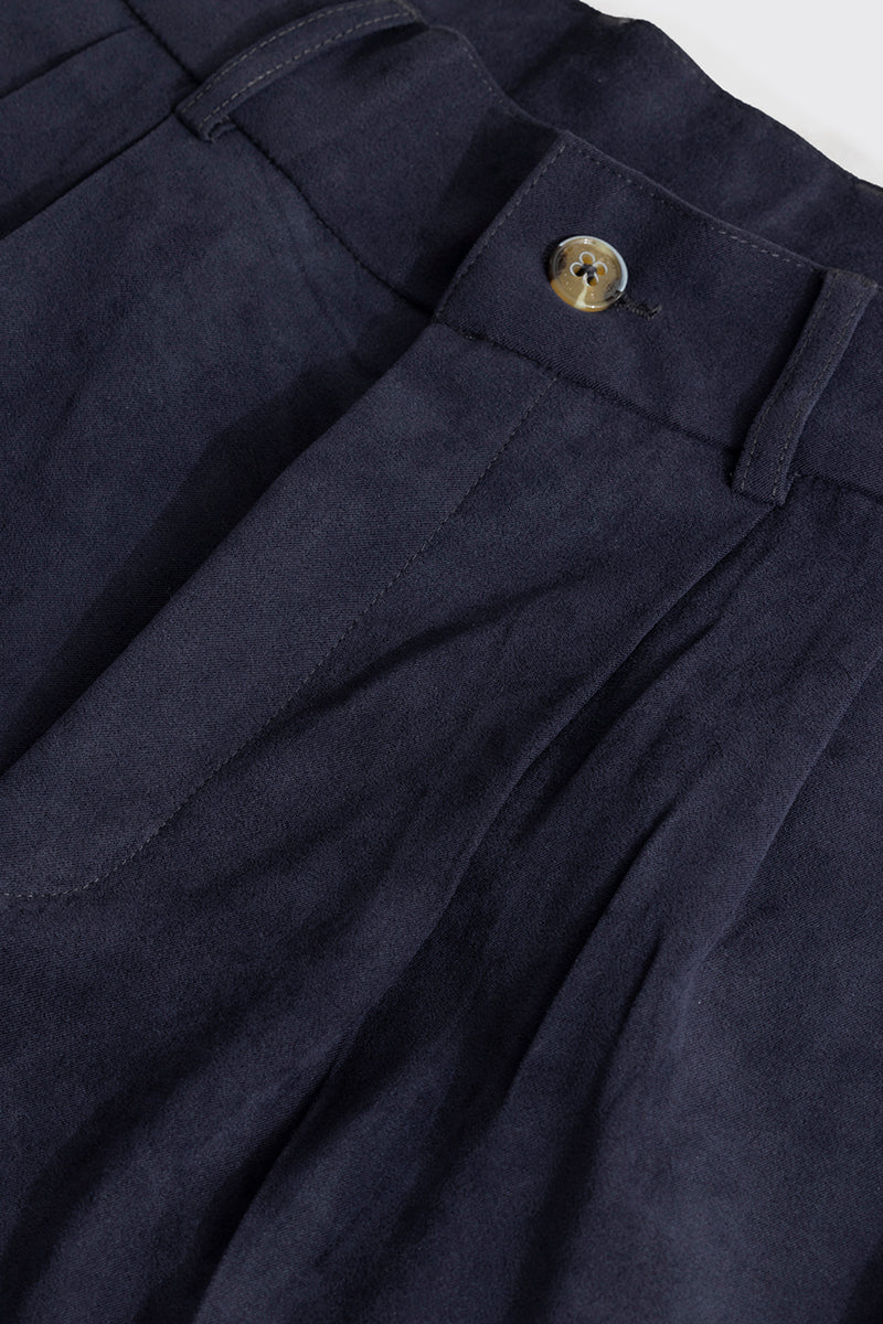 Velice Navy Korean Pant