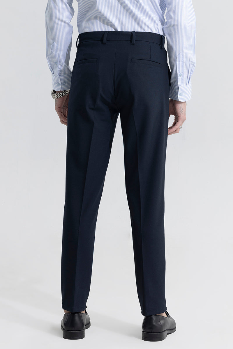 Flexy Navy Trouser