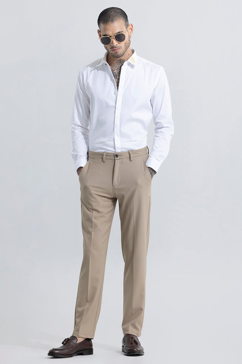 Full Length Pleased Woman White Shirt Stock Photo 2314005325 | Shutterstock