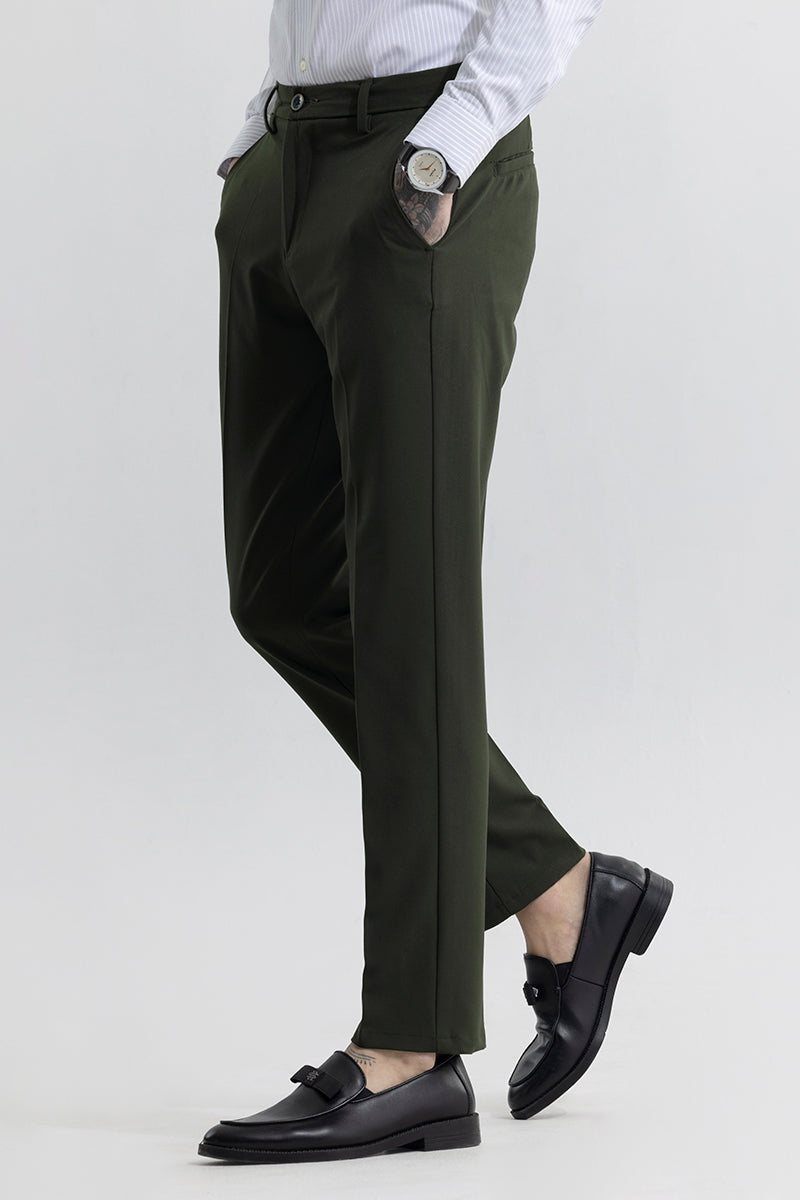 Flexy Green Trouser