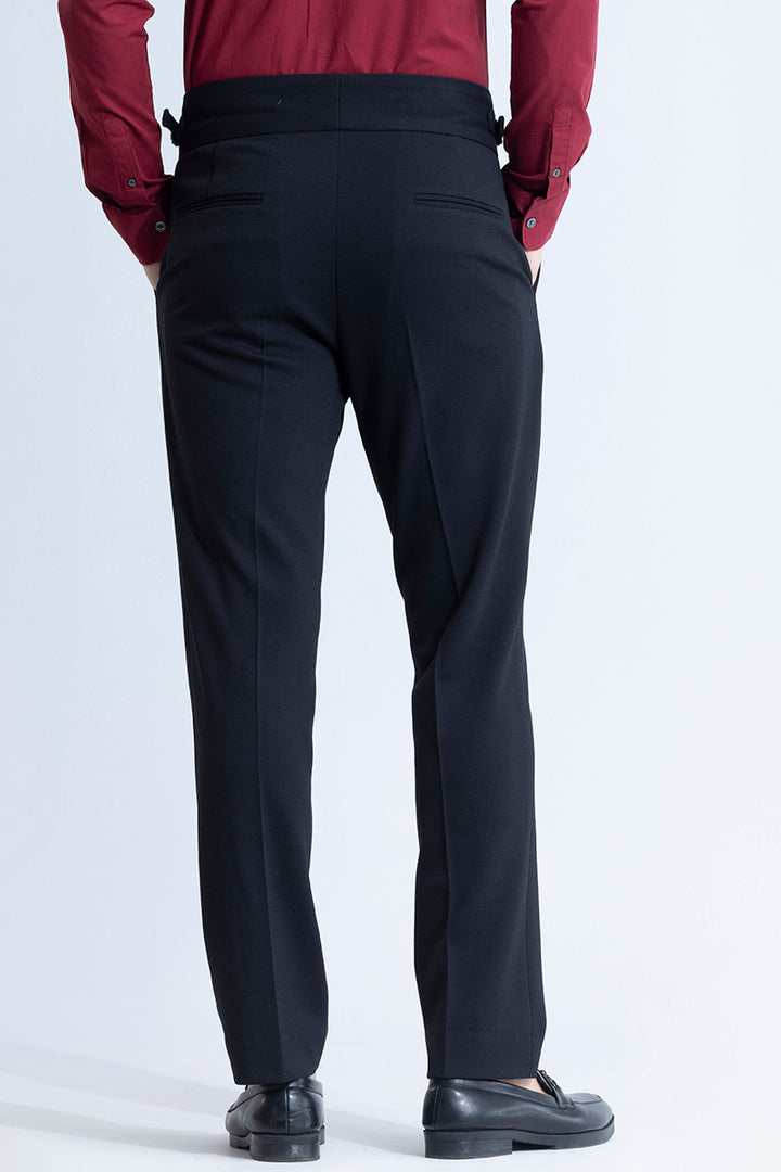 Dexterous Black Gurkha Trouser