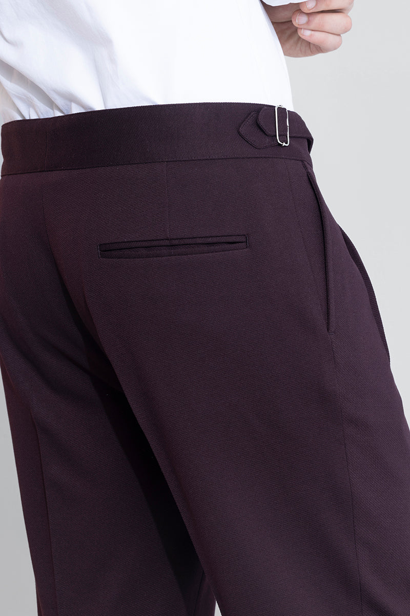 Sovereign Burgundy Gurkha Trouser