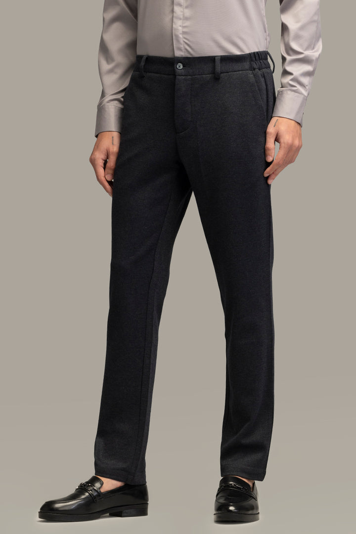 Elite Elegance Anchor Grey Trouser