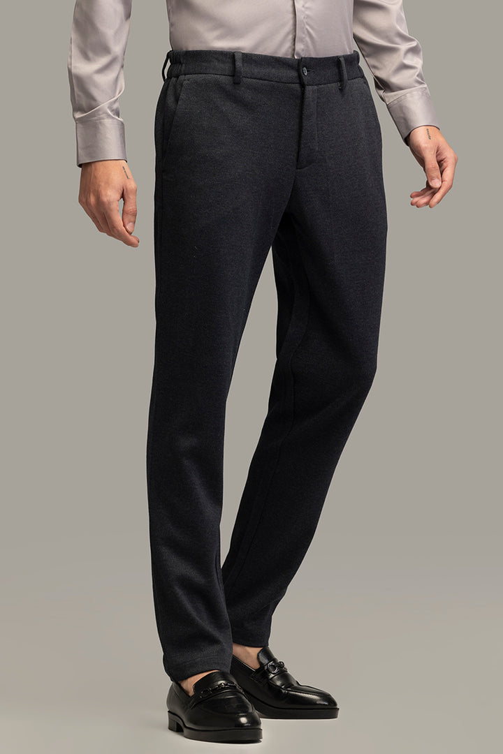 Elite Elegance Anchor Grey Trouser