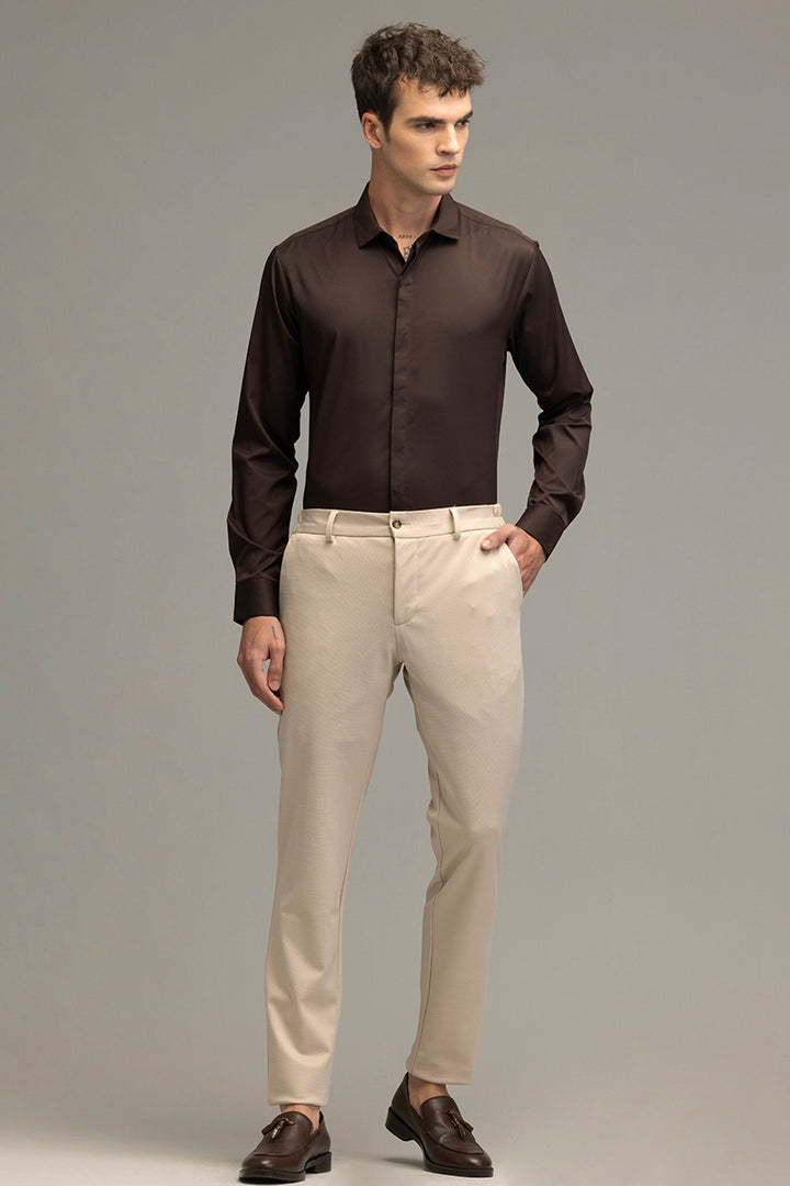 Signature Style Cream Trouser